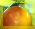 peach balloon - giant peach helium balloon 